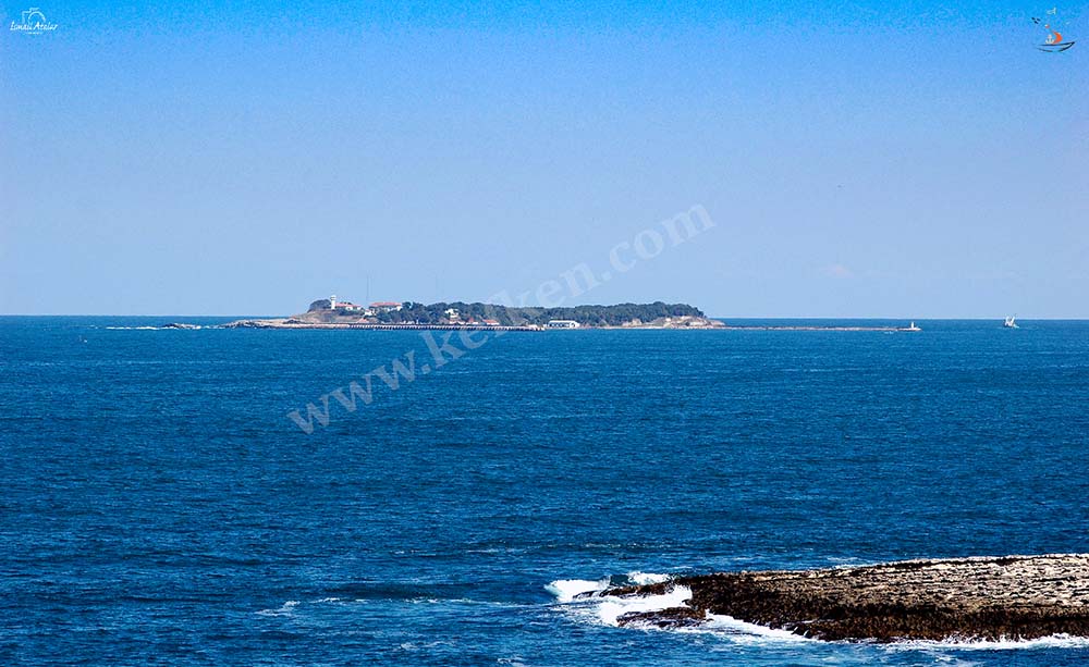 kefken adası mavi bayraklı Cebeci plajındadır